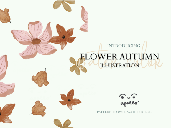 Pattern Flower Watercolor SET03 Review