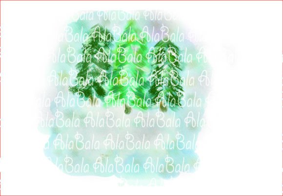 Winter Watercolor Forest, Sublimation: A Designer’s Review for Local Branding & Packaging